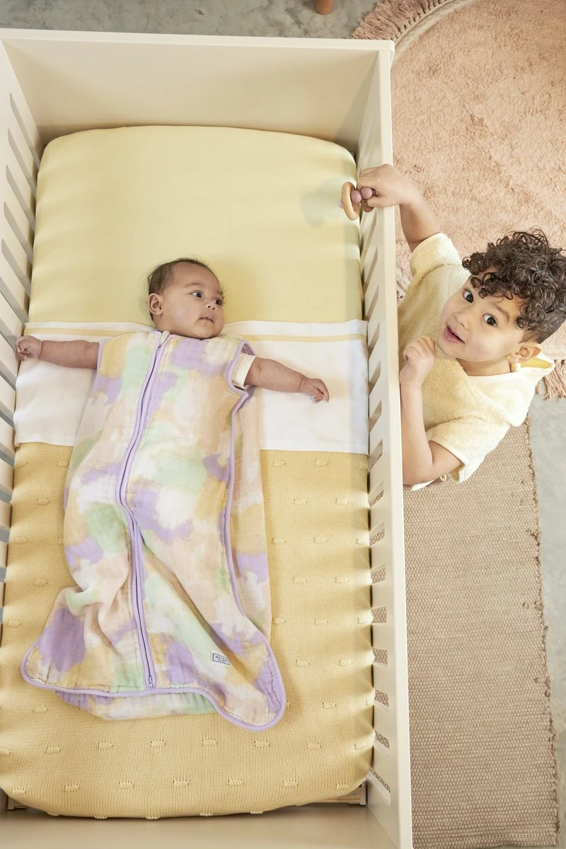 Meyco Badponcho Basic Badstof - 1-3 Jaar - Soft Yellow 3 Meyco Badponcho Basic Badstof - 1-3 Jaar - Soft Yellow - Afbeelding 3