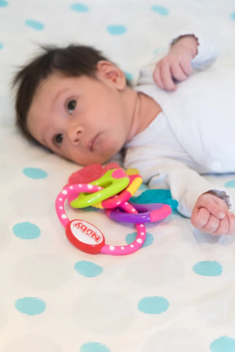 Nûby - IcyBite Koelbijtsleutels - Roze - 3m+ 3 Nûby - IcyBite Koelbijtsleutels - Roze - 3m+ - Afbeelding 3