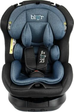 Blij'r Maja - Autostoel Met IsoFix - Groep 0-1-2-3 Autostoel Voor Kinderen Van 0 Tot 12 Jaar - Donker Blauw