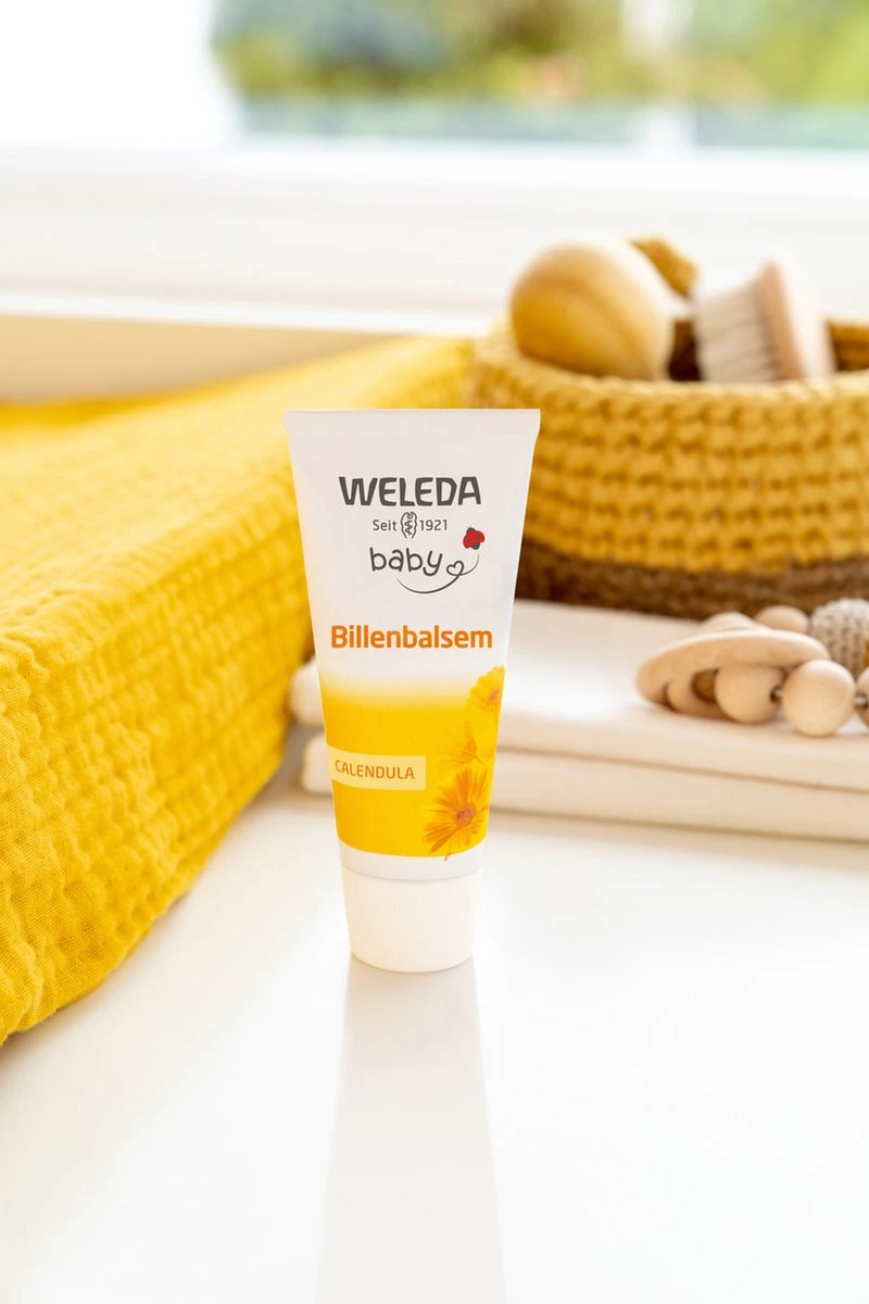 Weleda Calendula Baby Billenbalsem - 75ml 3 Weleda Calendula Baby Billenbalsem - 75ml - Afbeelding 3