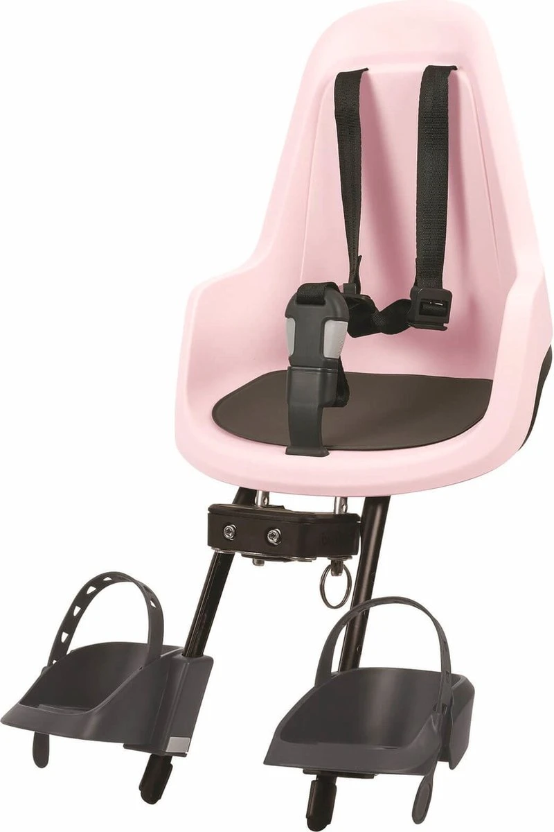 Bobike GO Mini Fietsstoeltje - Macaron Grey 3 Bobike GO Mini Fietsstoeltje - Macaron Grey - Afbeelding 3