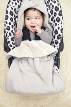 Meyco Knit Basic Voetenzak - Sand Melange -Aanbiedingen BIBS Winkel 800x1200 361