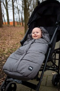 Ding Deluxe Universele Voetenzak Voor Buggy & Kinderwagen - Zwart -Aanbiedingen BIBS Winkel 800x1200 383