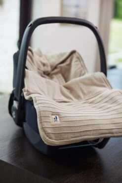 Jollein Voetenzak Pure Knit - Nougat -Aanbiedingen BIBS Winkel 800x1200 384