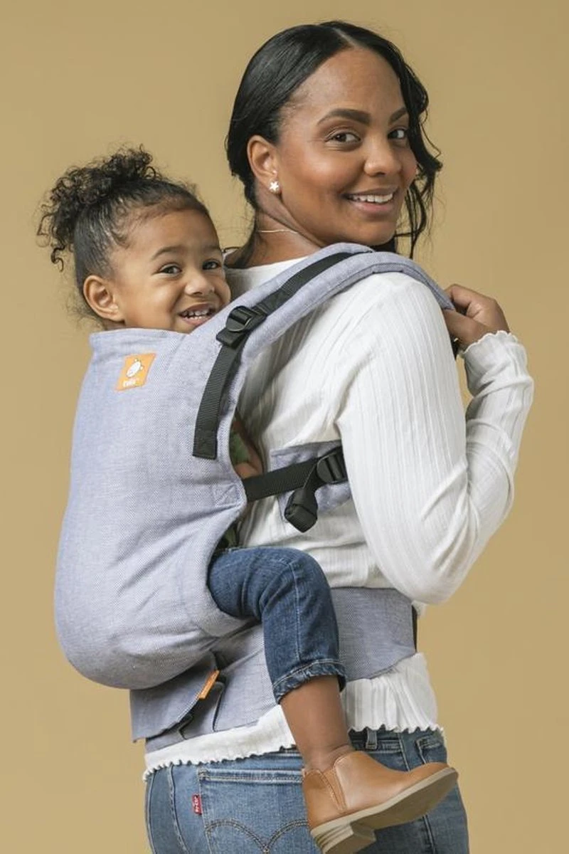 Tula Free To Grow - Draagzak Baby - Linen Rain - Ergonomisch Vanaf Geboorte 4 Tula Free To Grow - Draagzak Baby - Linen Rain - Ergonomisch Vanaf Geboorte - Afbeelding 4