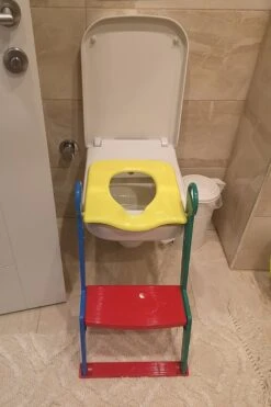 Motek® - WC Verkleiner - Wc Verkleiner Met Trapje - Toiletverkleiner - Toilettrainer - Wc Verkleiner Opvouwbaar - 2 Tot 7 Jaar - Trainer Met Opstapje -Aanbiedingen BIBS Winkel 800x1200 45