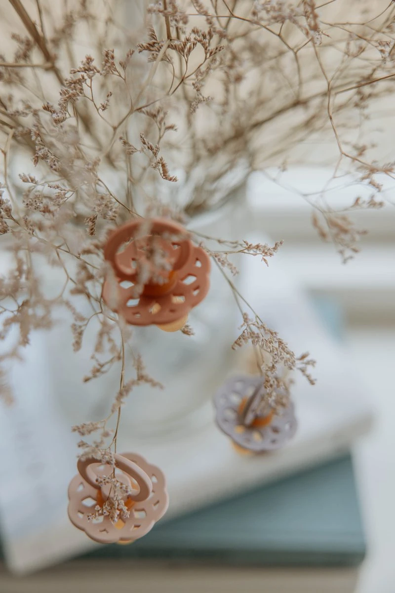 Bibs Fopspeen - Maat 2 6-18 Maanden - Boheme Peach 7 Bibs Fopspeen - Maat 2 6-18 Maanden - Boheme Peach - Afbeelding 7