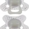 Difrax Fopspeen 20+ Maanden Natural Speen - Glow In The Dark - 2 Stuks