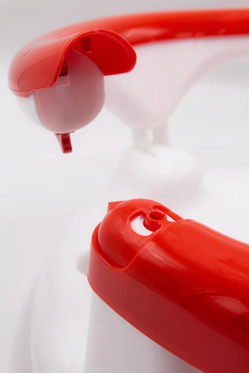 Babyjem Easy Rood Anti-slip Badring 751 7 Babyjem Easy Rood Anti-slip Badring 751 - Afbeelding 7