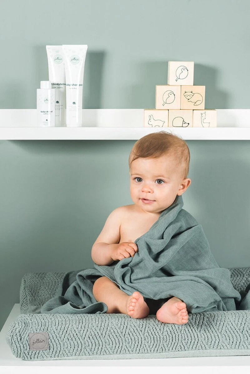 Jollein Hydrofiele Doek Small 70x70cm Bamboe Katoen - Storm Grey - 4 Stuks 19 Jollein Hydrofiele Doek Small 70x70cm Bamboe Katoen - Storm Grey - 4 Stuks - Afbeelding 19