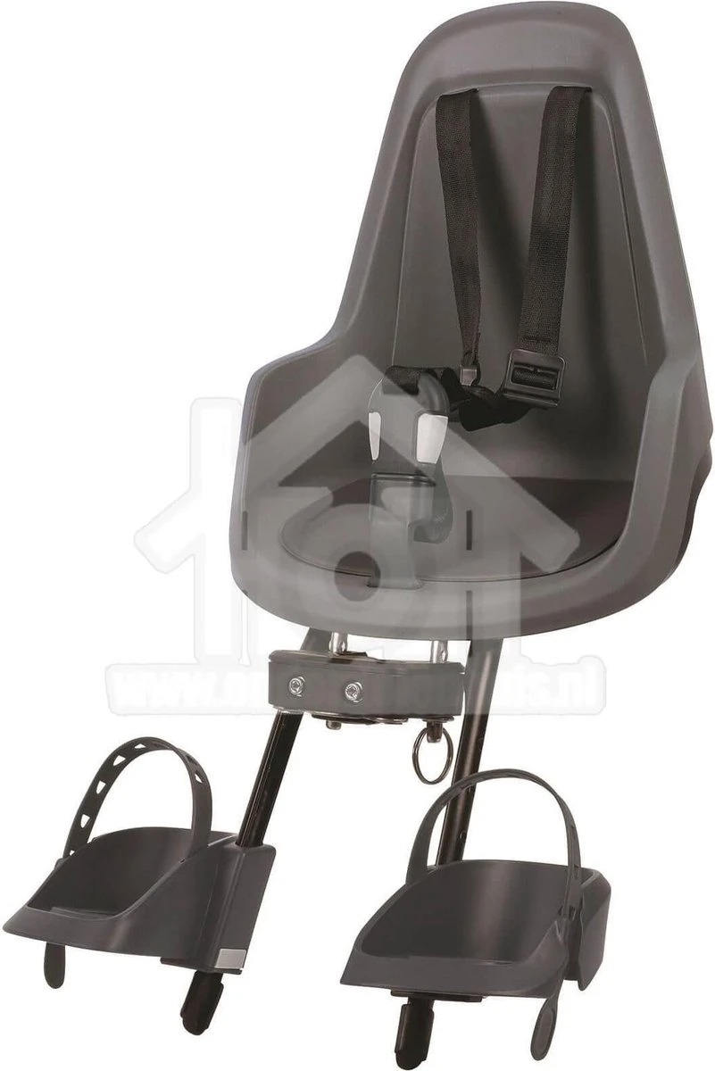 Bobike GO Mini Fietsstoeltje - Macaron Grey 8 Bobike GO Mini Fietsstoeltje - Macaron Grey - Afbeelding 8