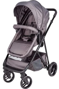 Bebies First Combi 3 In 1 Kinderwagen Optima- Grijs - Inc. Reiswieg, Zitting & Autostoel -Aanbiedingen BIBS Winkel 804x1200 30