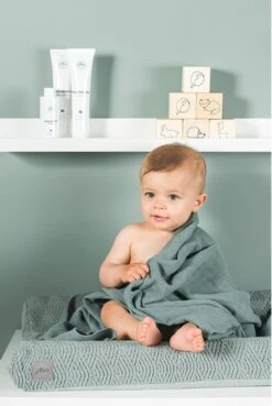 Jollein Hydrofiele Doek Large 115x115cm Bamboe Katoen - Pale Pink - 2 Stuks -Aanbiedingen BIBS Winkel 804x1200 6