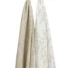 Meyco Branches 2-pack Hydrofiele Swaddle - 120x120 Cm - Sand