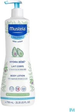 Mustela Hydra Bébé Lichaamsmelk - 750ml -Aanbiedingen BIBS Winkel 804x1200 9