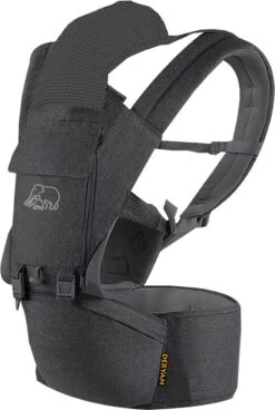 Deryan Pack Luxe Ergonomische Draagzak Babydrager + Opbergvakjes Grijs 18 Deryan Pack Luxe Ergonomische Draagzak Babydrager + Opbergvakjes Grijs -Aanbiedingen BIBS Winkel 805x1200 15