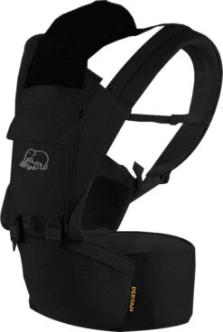 Deryan Pack Luxe Ergonomische Draagzak - Babydrager + Opbergvakjes - Zwart 24 Deryan Pack Luxe Ergonomische Draagzak - Babydrager + Opbergvakjes - Zwart -Aanbiedingen BIBS Winkel 805x1200 16