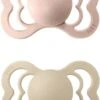 Baby Speen BIBS Fopspeen Supreme Natuurrubber 2 Stuks Blush En Ivory Maat 2 6-18 Maanden