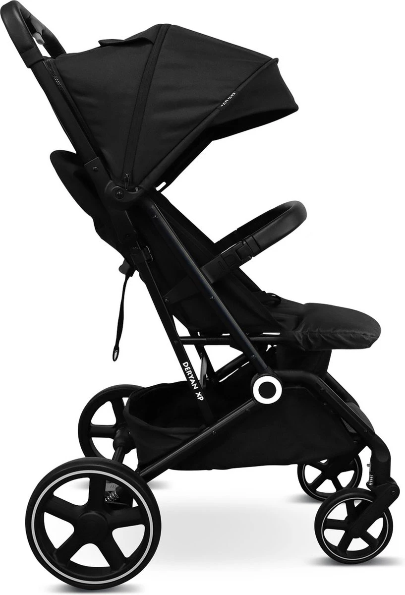 Deryan Luxe XP Buggy XL - Compact Lichtgewicht - Zwart 1 Deryan Luxe XP Buggy XL - Compact Lichtgewicht - Zwart
