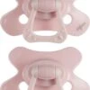 Difrax Fopspeen 6+ Maanden Natural Speen - Roze/Blossom - 2 Stuks