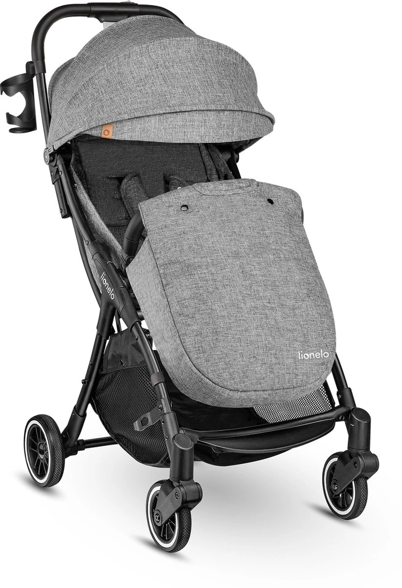 Lionelo Buggy Julie One - Kinderwagen Premium - Automatisch Opvouwen - Wandelwagen Tot 22 Kg - Comfortabele Zitje 16 Lionelo Buggy Julie One - Kinderwagen Premium - Automatisch Opvouwen - Wandelwagen Tot 22 Kg - Comfortabele Zitje - Afbeelding 16