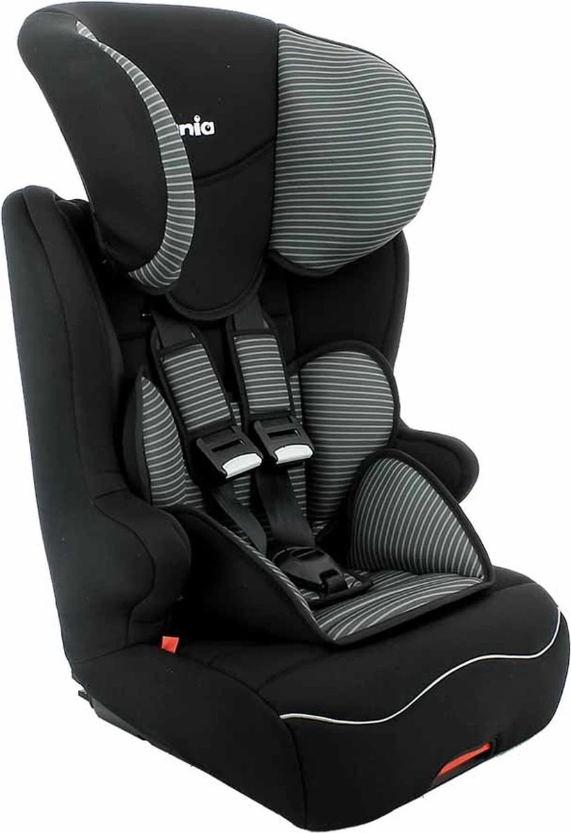 Nania - Racer ISOFIX - Meegroei Autostoel Groep 1 2 3 - Van 9 Tot 36 Kg - Donkergrijs 5 Nania - Racer ISOFIX - Meegroei Autostoel Groep 1 2 3 - Van 9 Tot 36 Kg - Donkergrijs - Afbeelding 5