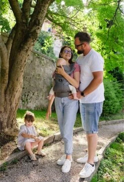 Deryan Ergonomische Draagzak - Buikdrager 2-in-1 Antraciet -Aanbiedingen BIBS Winkel 824x1200 12