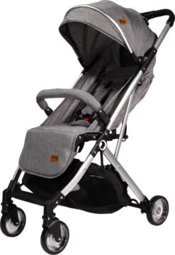 Ding Vivo Wandelwagen - Grijs/Zilver - Inklapbare Buggy - Inclusief Boodschappenmandje En Zonnekap 20 Ding Vivo Wandelwagen - Grijs/Zilver - Inklapbare Buggy - Inclusief Boodschappenmandje En Zonnekap -Aanbiedingen BIBS Winkel 826x1200 6