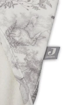 Jollein Badcape 75x75cm Pimpelmees - Forest Animals -Aanbiedingen BIBS Winkel 830x1200 12