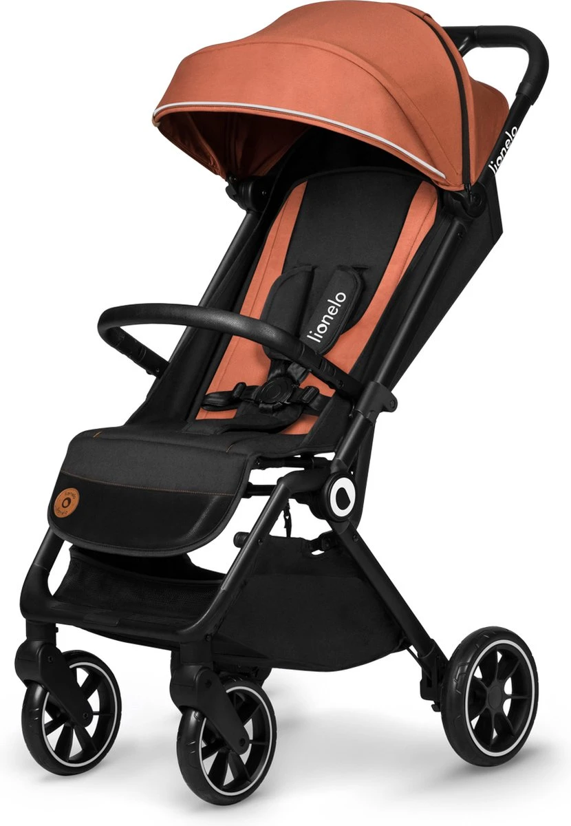 Lionelo Buggy Cloe - Kinderwagen Premium + - Tot 22 Kg - Verstelbare Rugleuning - 5-punts Veiligheidsgordels - Grote Zwenkwielen - Klamboe - Bekerhouder - Lichtgewicht - Compact - Waterdicht 5 Lionelo Buggy Cloe - Kinderwagen Premium + - Tot 22 Kg - Verstelbare Rugleuning - 5-punts Veiligheidsgordels - Grote Zwenkwielen - Klamboe - Bekerhouder - Lichtgewicht - Compact - Waterdicht - Afbeelding 5