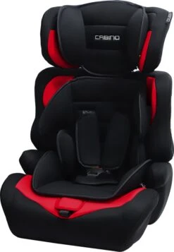 Cabino Autostoel Groep 1/2/3 (9-36kg) - Zwart-Rood -Aanbiedingen BIBS Winkel 831x1200 1