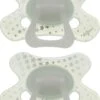Difrax Fopspeen 12+ Maanden Dental Speen - Glow In The Dark - 2 Stuks