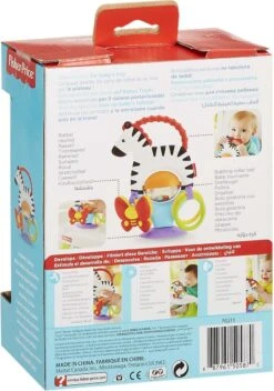 Fisher Price - Activity Zebra - Rammelaar - Speeltje En Bijtring - Grijpspeelgoed -Aanbiedingen BIBS Winkel 841x1200 1