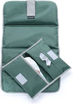 KipKep Napper Combi Verschonings-set - Uit Gerecyclede Materialen - Calming Green -Aanbiedingen BIBS Winkel 842x1200 15