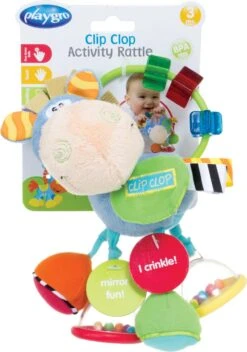Playgro Clip Clop Rammelaar - Blauw - Activiteitenspeeltje - Kraamkado -Aanbiedingen BIBS Winkel 843x1200 2