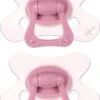 Difrax Fopspeen Natural 20+ Maanden Speen - Roze - 2 Stuks