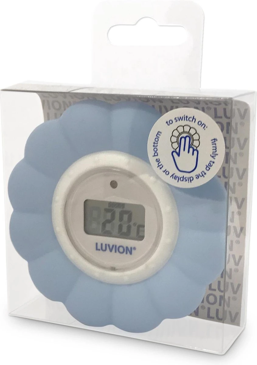 Luvion - Bad/kamerthermometer - Blauw 2 Luvion - Bad/kamerthermometer - Blauw - Afbeelding 2