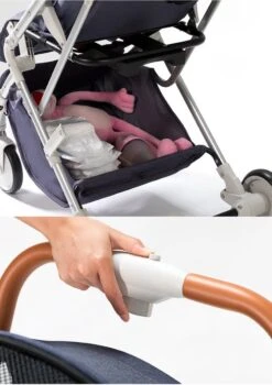 WOOSH New Buggy - Antraciet - One Hand Folding - 3 Slaapstanden - Wandelwagen Tot 25 Kg - Gratis Extra's -Aanbiedingen BIBS Winkel 846x1200 7