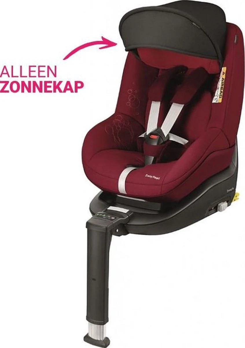 Maxi-Cosi Groep 1 Autostoel - Zonnekap - Zwart 5 Maxi-Cosi Groep 1 Autostoel - Zonnekap - Zwart - Afbeelding 5