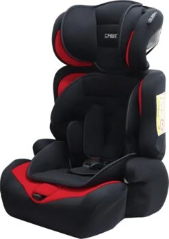 Cabino Autostoel Groep 1/2/3 (9-36kg) - Zwart-Rood -Aanbiedingen BIBS Winkel 851x1200 6