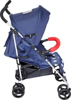 X Adventure Buggy Brava - Plooibuggy - Lichtgewicht - 4 Standen - Navy -Aanbiedingen BIBS Winkel 854x1200 10