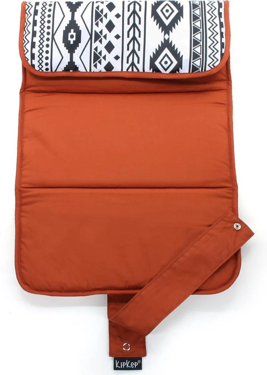 KipKep Napper Verschoonmatje - Uit Gerecyclede Materialen - Machinewasbaar - Etnic Spice 1 KipKep Napper Verschoonmatje - Uit Gerecyclede Materialen - Machinewasbaar - Etnic Spice