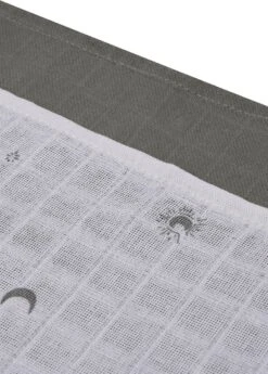 Jollein Hydrofiele Doek Small 70x70cm Stargaze - Leaf Green - 3 Stuks -Aanbiedingen BIBS Winkel 858x1200 3