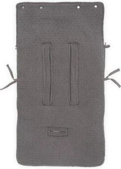 Jollein Voetenzak Voor Autostoel & Kinderwagen - Bliss Knit - Storm Grey -Aanbiedingen BIBS Winkel 859x1200 12