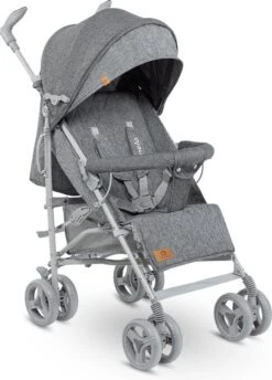 Lionelo Irma - Buggy - Wandelwagen- Lichte 7kg - Tot 15 Kg - Geveerde Wielen - 360° - Tot 5 Jaar - Opbergmand - Verstelbare Handgreep - Snel Inklapsysteem - Compact Formaat -Aanbiedingen BIBS Winkel 861x1200 7