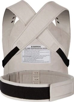 ROOKIE Baby Premium Draagzak- Design Buikdrager - Comfortabel En Ergonomisch - Pasgeboren Babydrager - Peuterdrager - Biologisch Katoen - Super Zacht - Unisex: Voor Mama En Papa (Beige) -Aanbiedingen BIBS Winkel 865x1200 9