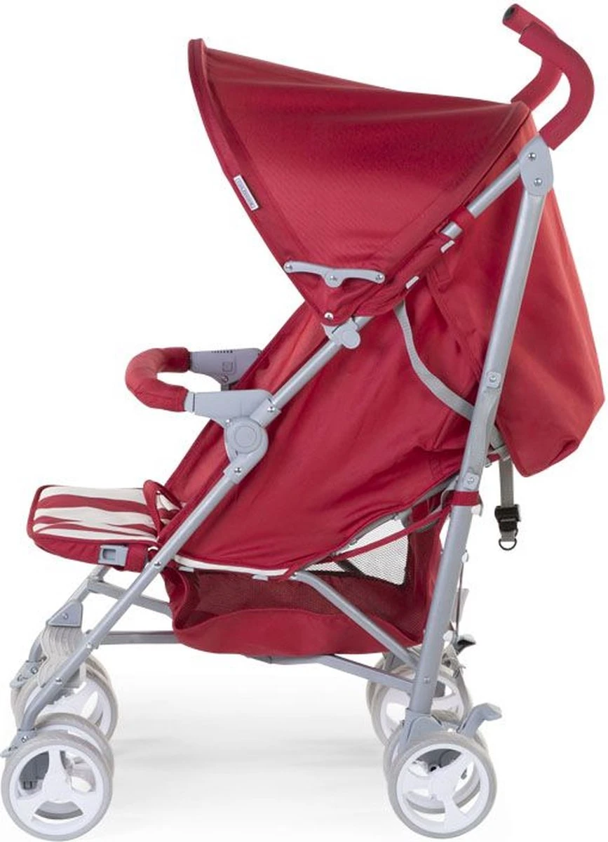 Buggy Childhome Retro Rood/Wit Streep 2 Buggy Childhome Retro Rood/Wit Streep - Afbeelding 2
