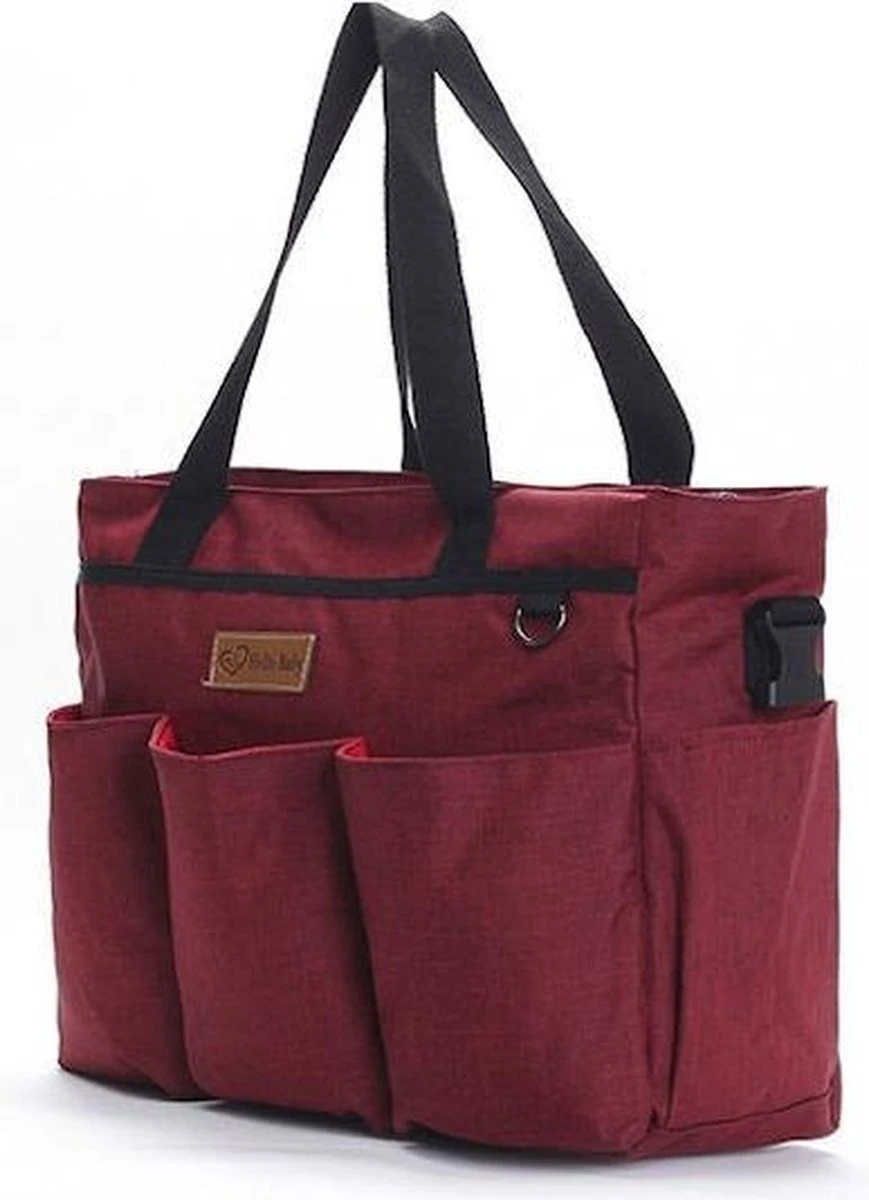 Merkloos Decopatent® Luiertas Schoudertas - Baby Verzorgingstas - Incl Verschoningsmatje & Flessenhouder - Vakken - Jongens/Meisjes - Grijs 7 Merkloos Decopatent® Luiertas Schoudertas - Baby Verzorgingstas - Incl Verschoningsmatje & Flessenhouder - Vakken - Jongens/Meisjes - Grijs - Afbeelding 7