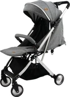 Ding Vivo Wandelwagen - Grijs/Zilver - Inklapbare Buggy - Inclusief Boodschappenmandje En Zonnekap 19 Ding Vivo Wandelwagen - Grijs/Zilver - Inklapbare Buggy - Inclusief Boodschappenmandje En Zonnekap -Aanbiedingen BIBS Winkel 869x1200 19