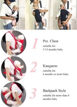 Baby Draagzak Blauw - Baby Carrier – Baby Drager Max. 15 Kg - 2 Tot 18 Maanden - Ergonomisch - Baby Draagdoek - Heupdrager - Steundrager Baby -Aanbiedingen BIBS Winkel 869x1200 25